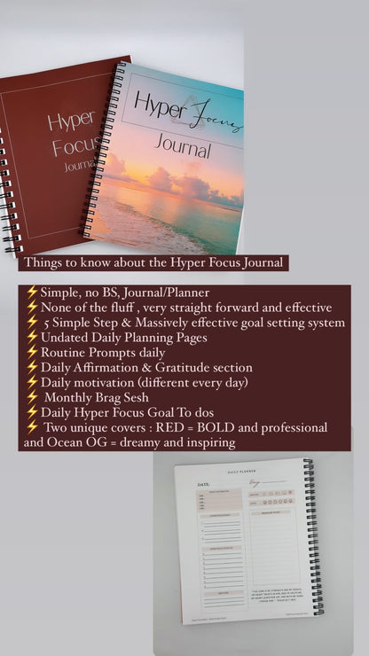 Hyper Focus Journal Ocean OG