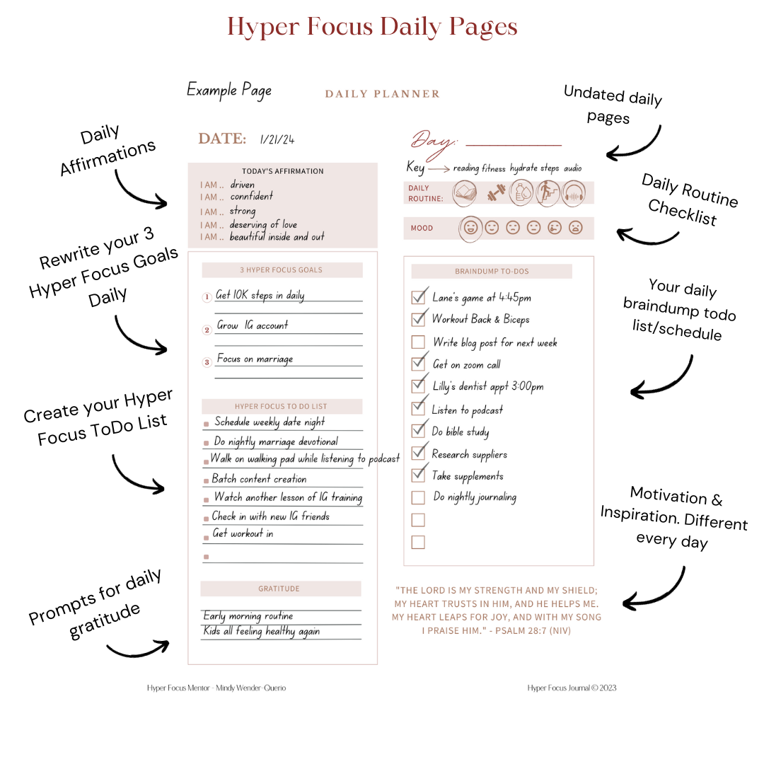 Hyper Focus Journal Ocean OG