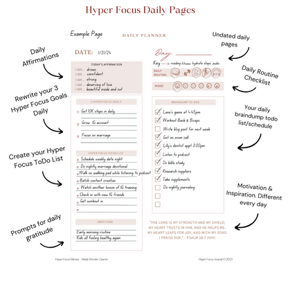 Hyper Focus Journal Ocean OG