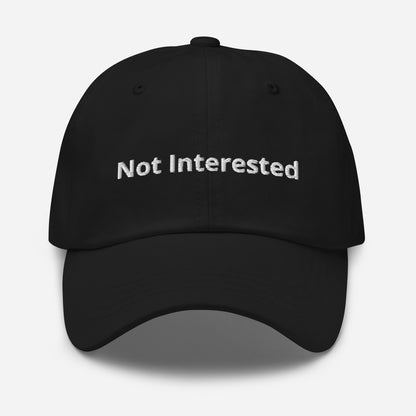 Not Interested Hat