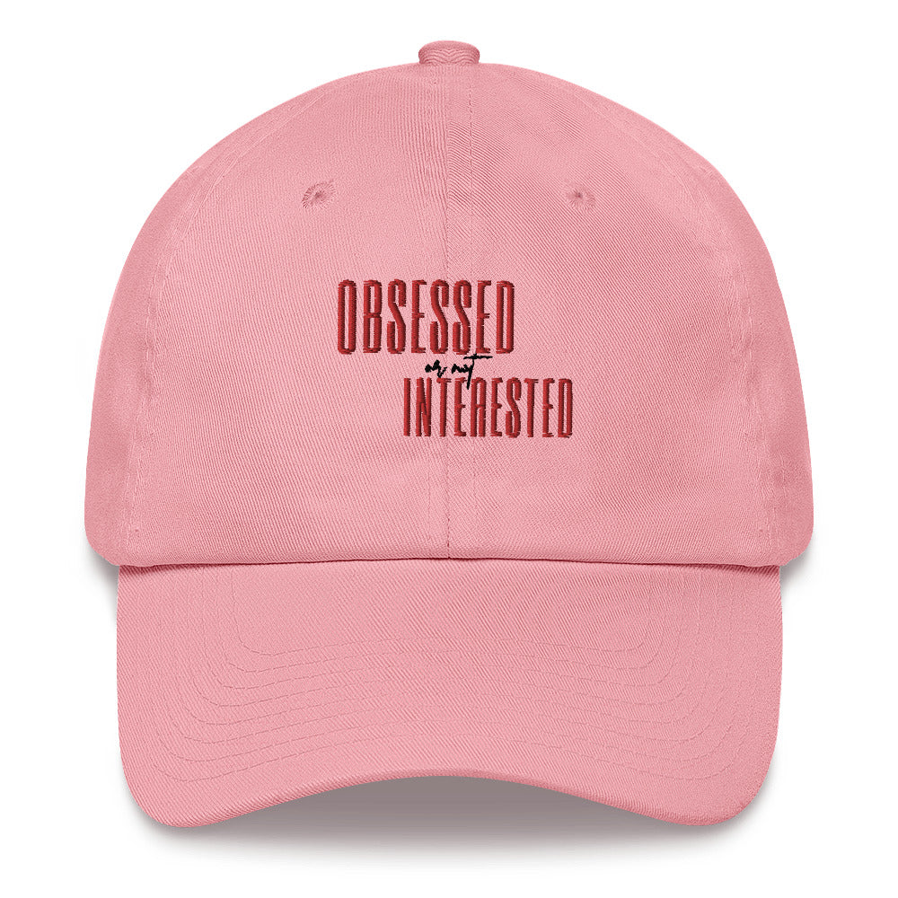 Obsessed or not Interested Podcast Merch hat